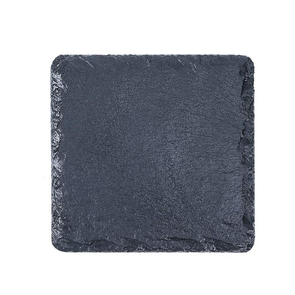 Ackeivto Small Slate Reptile Basking Platform Tortoise Feeding Dish Natural Rock Reptile Food Bowl Landscape Habitat Decor For Turtle Lizard Bearded Dragon Crested Gecko Snake 4 * 4
