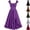 Purple, variant on Womens Renaissance Dress Lace Up Ruffled High Low Hem Smocked Puff Sleeve Costume Cottagecore Medieval Gothic Gown for Halloween Party, Black, L
