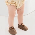 thumbnail image 2 of ZACPNCV Newborn Baby Cotton Booties Non-Slip Sole for Toddler Boys Girls Infant Winter Warm Fleece Cozy Socks Shoes Olive Green, 2 of 7