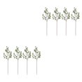 thumbnail image 3 of Transemion 4x Green Realistic And Portable Simulated Flowers And Plants For Any Occasion Detailed Design Leaves Handmade 2Set, 3 of 6