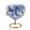 Gold1, variant on Metal Display Stand Holder For Crystals Geodes Minerals Heart Stones Collectibles Organizer