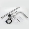 thumbnail image 4 of Stainless Steel Sink Draw Faucet Splashs Proof Telescopic Pressure Household Wash Basin Hot And Cold Kitchen Faucet, 4 of 8