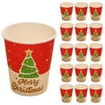 thumbnail image 4 of Dmlowu 16pcs Christmas Paper Cups - Cute Disposable Cups for Xmas Decor, Exquisite Christmas Cups for Christmas Decorations Holiday Party Supplies, 4 of 8