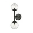 thumbnail image 3 of 8152-MB Millennium Lighting Avell - 2 Light Wall Sconce-19 Inches Tall and 5.5 Inches Wide-Matte Black Finish, 3 of 4
