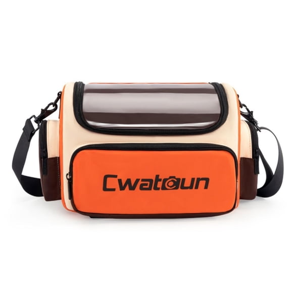 CWATCUN Cwatcun D121 Versatile Camera Shoulder Bag - Stylish Color-Blocked Design, Waterproof, Spacious Storage for SLR and Mirrorless Cameras, Adjustable Straps, Multi-Pocket Organization