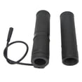 thumbnail image 2 of Bike Half Throttle Grip, Widely Compatible Strong Performance Rubber Electric Bike Twist Throttle Handle Waterproof Plug  For Modification For 22.5mm Handlebar, 2 of 8