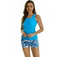 thumbnail image 4 of KXCFCYS Two piece Swimwear Tank Swimsuit for Women Tankini Plus Size Bathing Suit, 4 of 7