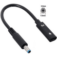thumbnail image 2 of Câble de Charge à Induction Type-C PD pour Ordinateur Portable Ultrabook Adaptateur Secteur Mâle, 2 of 9