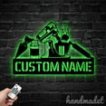 thumbnail image 4 of Handmadetneonsign Personalized Bakery Metal Wall Art LED Light, Custom Baker Sign Home Room Decor, 4 of 5