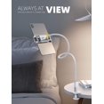 thumbnail image 3 of Support de support de Tablette Gooseneck, Support de Support d'iPad - Lamicall Pince de Bras de Tablette Flexible pour Lit, Bureau, Compatible, 3 of 5