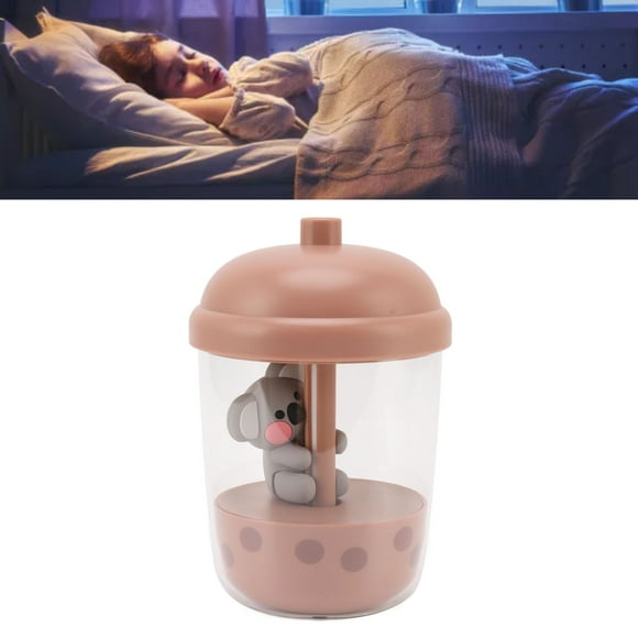 Animal Humidifier Desktop Household Milk Tea Cup Large Fog Volume Usb with Portable Usb Humidifier Small Elephant Koala for Animal Elephant Whole House Humidifiers
