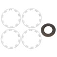 thumbnail image 2 of Car Wheel Rim Protectors for Telsa Model Y, 20in Wheel Hubs, 4Pcs Rim Hubcaps Cover Guard, Wheel Hub  Ring Replacement, Wheel Protecting Ring Decor Strip, 2 of 7