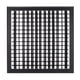 thumbnail image 1 of Rejilla de Ventilación de Plástico Uxcell de 16x16 Pulgadas, Cubierta de Ventilación de Salida Ajustable, Negra, 1 of 1