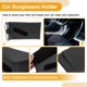 thumbnail image 5 of Clip para gafas de sol del automóvil Unique Bargains con soporte magnético universal para visera del sol, cuero PU negro 22x12.5cm 1 Pcs, 5 of 7