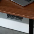 thumbnail image 6 of Stand Up Desk Store Electric Adjustable Height Standing Desk with Programmable Memory (Black Frame/Teak Top, 60" Wide), 6 of 9