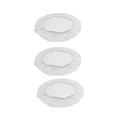thumbnail image 1 of Funda de asiento de silla polvo blanca de 3 uds, protectores de silla de comedor , brindan el más atención a su asiento de silla cuadrado Yotijar Funda para silla de comedor, 1 of 10