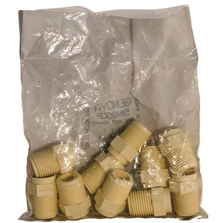 - 8576191,CPVC FITTINGS,MALE ADAPTER - MIP X SLIP ,CONTRACTOR PACK,,Size In=1/2