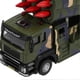 thumbnail image 2 of 1/50 Scale Military Missile Vehicle Alloy Pull Back Rocket Car Model Toy with Sound and Light for Kids, 2 of 4
