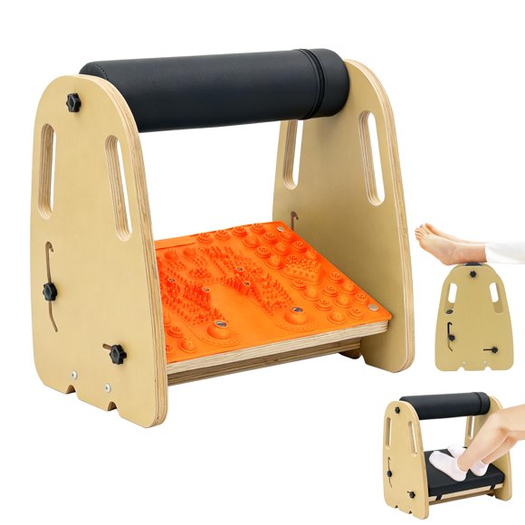 Reposapiés Arejonner ajustable de 3 niveles con almohadillas de masaje