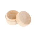 thumbnail image 1 of Wooden Wedding Ring Jewelry Trinket Box Wood Storage Container Case, 1 of 6