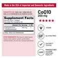 thumbnail image 6 of NatureWise CoQ10 200mg - High Potency Ubiquinone, Non-GMO - 90 Softgels[90-Day Supply], 6 of 12