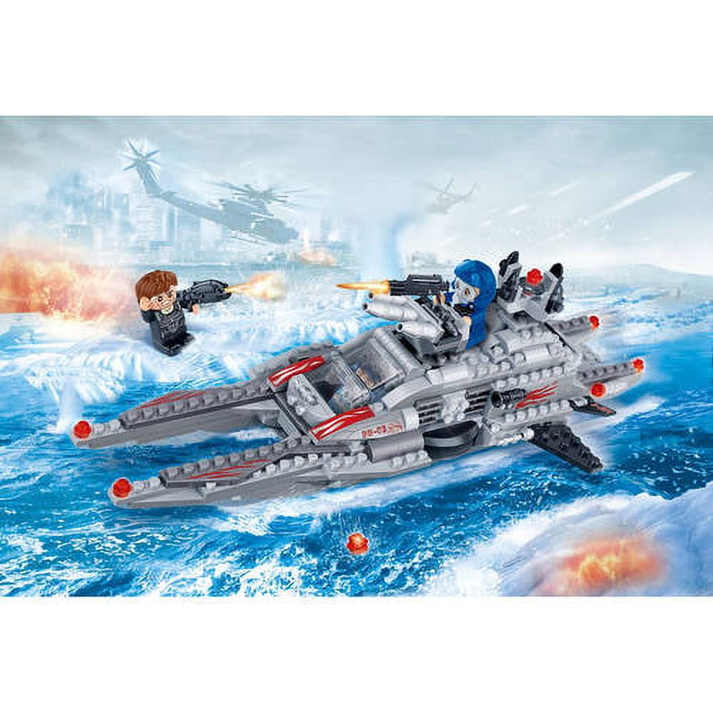 BanBao Mission Eagle Combat Boat Playset
