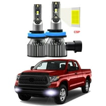 2pcs LED Fog Lights Fits For Toyota Tundra 2014-2021 6000K White Fog LED Bulbs