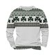 thumbnail image 5 of Ceisia men's Loose Fit Crew Neck Long Sleeve Waffle Knit Top for Holiday Casual Wear Green XXXL Gifts, 5 of 5