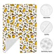 thumbnail image 5 of Honeii Cute Bee print 2-in-1 baby car seat canopy doubles as a nursing cover, fitting both genders & measuring 39x27.5in, 5 of 7