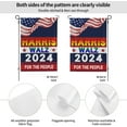 thumbnail image 2 of Rainbow Harris Walz Garden Flag 12.5"X18" Double Sided Kamala Harris Tim Waltz 2024 For President Election Outdoor Yard Decor Sign Flags Clear Vivid Color, Uv & Fade Resistant, 2 of 5