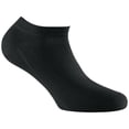 thumbnail image 2 of Rohner Basic Calcetines de deporte unisex, paquete de 3 - Zapatillas invisibles Negro 39-42, 2 of 3