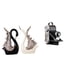 thumbnail image 1 of Elegante Figura De Cisne Con Cámara, Escultura De Resina De Cerámica, Adorno único Para Escritorio, Estante De Aniversario, Exhibición De Chimenea, Accesorio Decorativo Para Gabinetes., 1 of 8