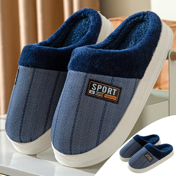 Dvkptbk Slippers for Women, A Pair of Lazy Slippers Curly Cozy Flat Slide Slippers Comfy Soft Non-Slip House Shoes Indoor and Outdoor, Warm Gift Shoes for Women