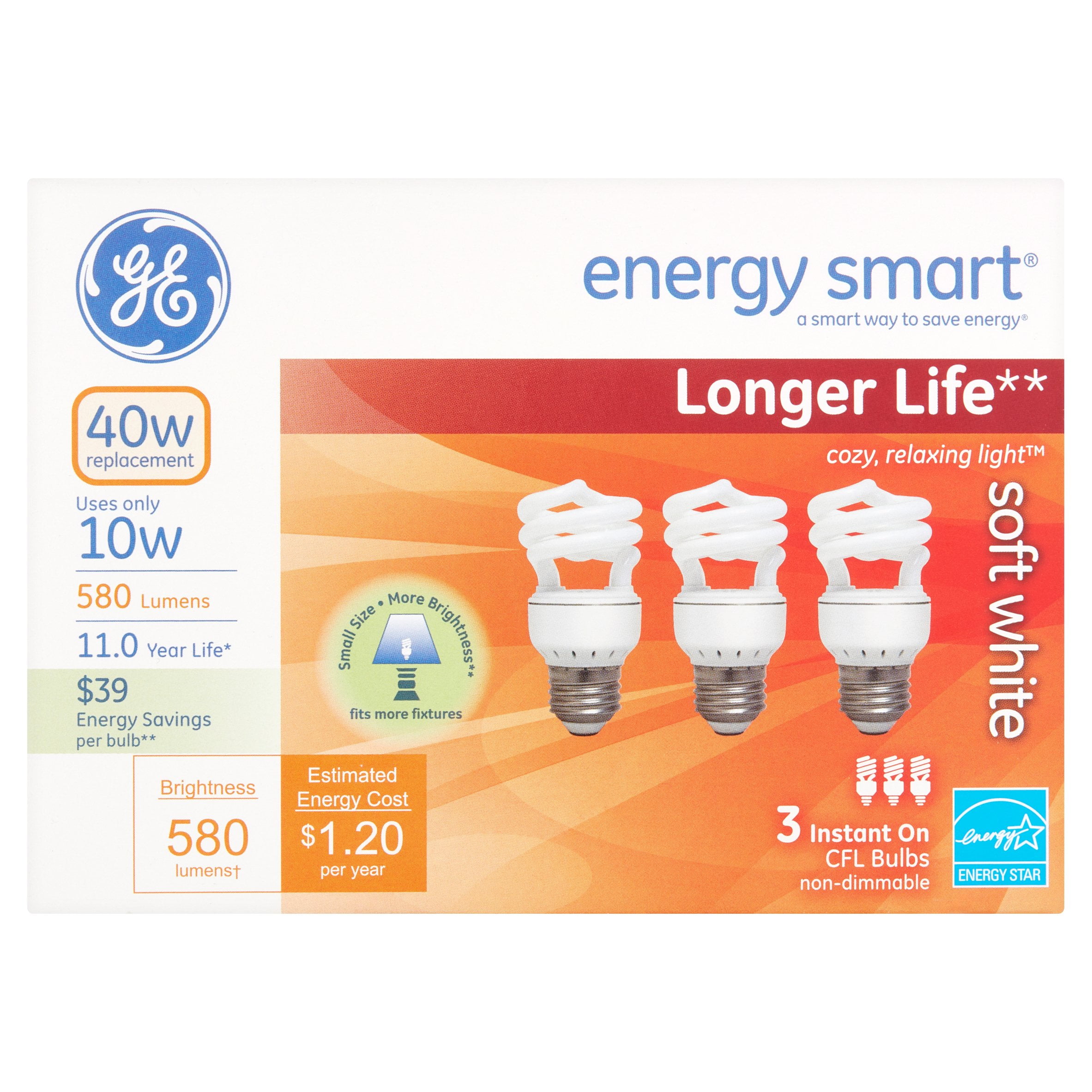 GE Energy Smart 32 Watt 2100 Lumens CFL Bulbs 2 