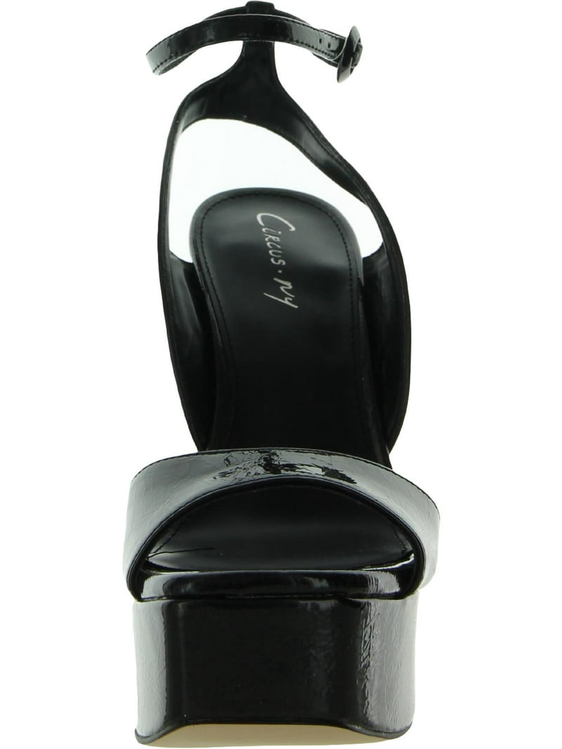 Circus NY by Sam Edelman Women's Alisa Heeled Sandals Black Patent