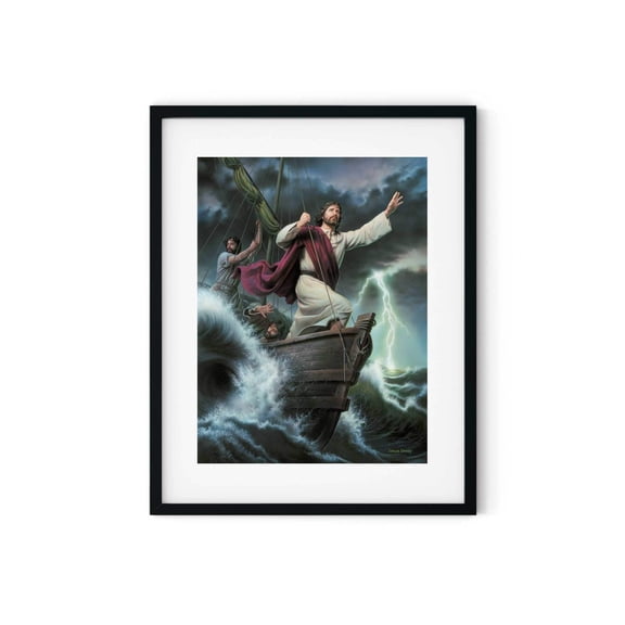 Peace, Be Still by Simon Dewey