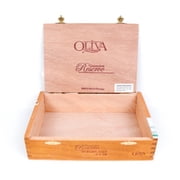 Oliva Robusto Connecticut Reserve Empty Wood Cigar Box 8.5 x 5.75 x 2