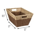 thumbnail image 4 of Honey-Can-Do STO-08400 Paniers, Naturel, Brun Foncé, 3 Unités, 4 of 4