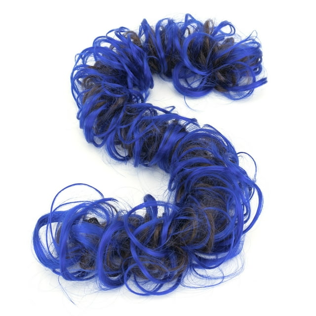 XmhyTop-A Postizos para el cabello, 1 pieza de moño grande de 80 cm, moño y donut postizos, fibra de alta temperatura para recogidos naturales, apto para cabello grueso o fino y peinados de boda, H19