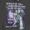 thumbnail image 2 of Transformers 40th Anniversary Megatron Box Unisex Adult Pull-Over Heather Hoodie, Black Heather, X-Large, 2 of 3