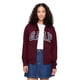 thumbnail image 1 of Sudadera con Capucha y Cierre Completo GAP para Mujer Logo Vino Rubí Talla S, 1 of 4