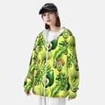thumbnail image 3 of Lsque Kiwi and Avocado UPF 50+ Lightweight Sun Protection Men's Women's Long Sleeve Shirt, Hoodie Performance -X-Large, 3 of 9