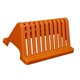 thumbnail image 3 of Estante de almacenamiento de portaobjetos de microscopio Fácil limpieza Fácil de usar Soporte de drenaje de portaobjetos de vidrio Naranja, 3 of 9