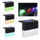 thumbnail image 1 of 2 piezas de luces solares para terraza Luces de paso solares LED al aire libre para escaleras, cercas, barandales, patio, jardín, pasos, superbrillantes, 10 lúmenes, 2 modos de iluminación, blanco cál Muyoka Hogar, 1 of 2