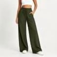 thumbnail image 2 of Dzrciro Jeans for Women, Plus Size Drawstring High Waist Wide Leg Denim Pants with Pockets, Relaxed Casual Fit for Everyday Wear S-3XL, 2 of 2
