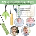 thumbnail image 4 of Collar masticable MISSLILI Sensory Chew para personas con autismo, TDAH y dentición, 4 of 7
