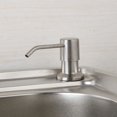 thumbnail image 5 of Kitchen Brushed Nickel Liquid Soap Dispenser Plastic Bottle Sink, 5 of 5