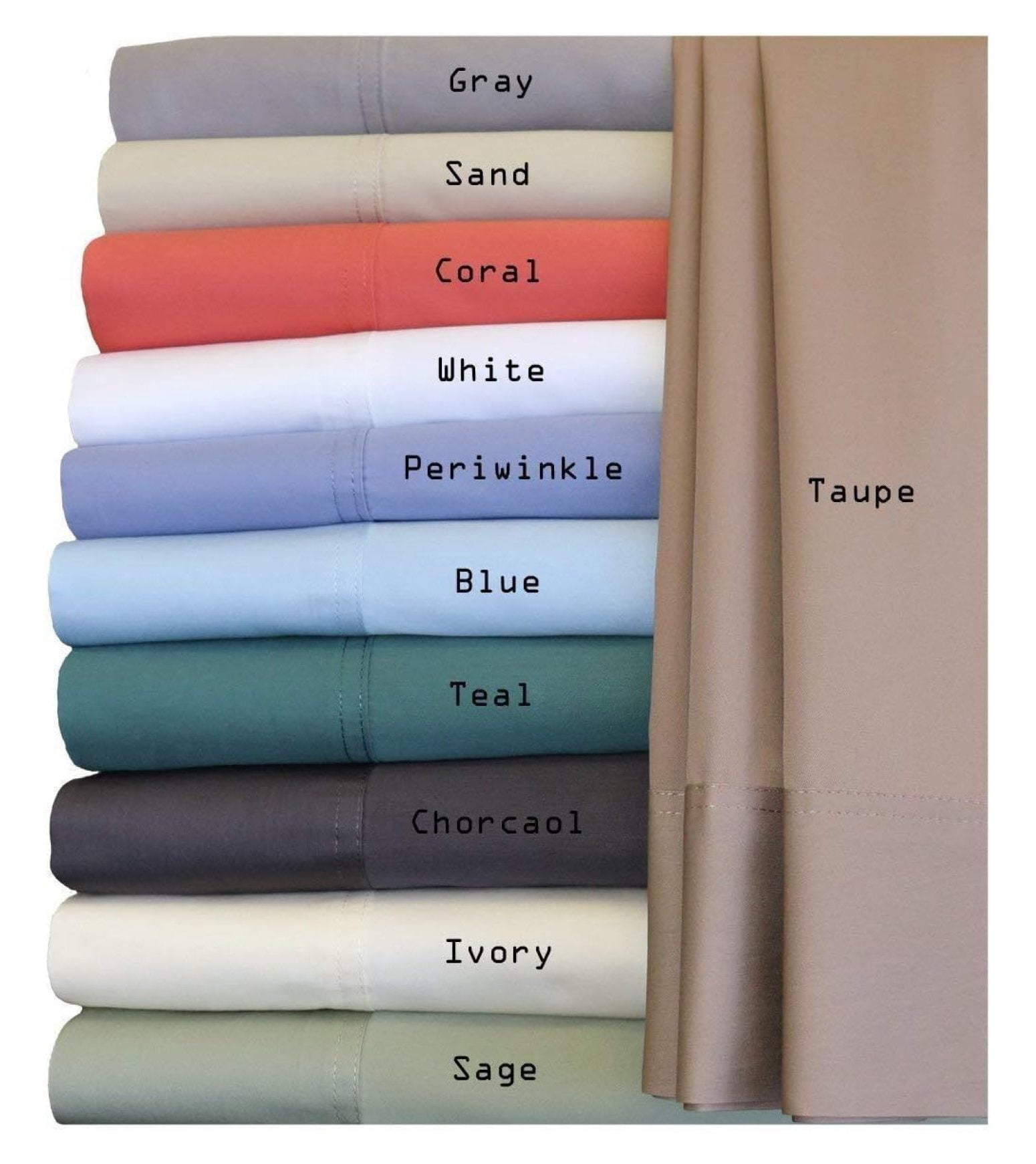 Silky-Soft Viscose from Bamboo-Cotton , King 4PC Bed Sheets Set, Charcoal
