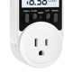 thumbnail image 2 of Medidor de vatios, medidor de potencia con toma de corriente enchufable, amplio rango, pantalla grande retroiluminada, monitor de consumo de electricidad con enchufe estadounidense, 2 of 6