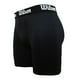 thumbnail image 2 of Bóxer Wilson para Hombre, Liso Negro Talla M Negro Talla M, 2 of 3
